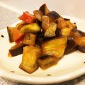 まりジミナ's cooksnap of when they made なすとベーコンのケチャップ炒め.