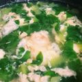 ユカリン姫's cooksnap of when they made 海老とチンゲン菜のスープ.
