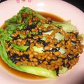 紅葉ｙ's cooksnap of when they made 簡単☆チンゲン菜の納豆ひじきソース.