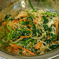 かわち's cooksnap of when they made 切干大根＆ほうれん草の胡麻和え☆めんつゆ.