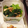 yuuu♥'s cooksnap of when they made 小松菜ときのこのだし和え物.