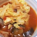 クックもこ。's cooksnap of when they made 簡単野菜たっぷりトマトスープ♪.