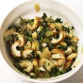 tsuna_P27's cooksnap of when they made 簡単！　大根葉と皮のゴマゴマ炒め.
