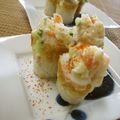 solapapa's cooksnap of when they made ポテトサラダのちくわサンド.