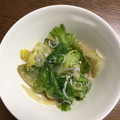 Marmo's cooksnap of when they made シラスとレタスの胡麻油炒め.