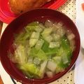 tifa2chan's cooksnap of when they made 簡単！！大根とキャベツのコンソメスープ.