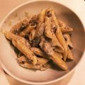 wacco's cooksnap of when they made きのこと挽き肉のクリームパスタ.