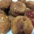 たぁこヨネ's cooksnap of when they made おから＆チーズナゲット.