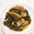 ふわふわたんぽぽ's cooksnap of when they made 簡単！　朝食にも　和食　牛肉と　筍の煮物.