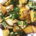 クックFSQU9B☆'s cooksnap of when they made 鶏肉とさつまいものうま煮.