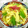 Haru Haru's cooksnap of when they made たけのことふきのお寿司.