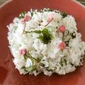 ヌーシ's cooksnap of when they made 桜の香りのしらすワカメご飯　.