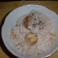 Jock's cooksnap of when they made 秋の味覚★シンプル栗ご飯.