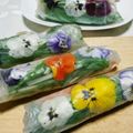 keropad's cooksnap of when they made 水菜の生春巻き.