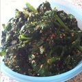 Nöööla♡'s cooksnap of when they made 苦味が少ない！？ほうれん草の胡麻和え.