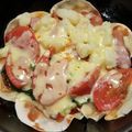 Hiromiー05's cooksnap of when they made 簡単！フライパンで餃子の皮のパリパリピザ.