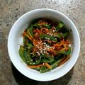 Charlie725's cooksnap of when they made 簡単美味しい♡人参とピーマンのきんぴら.