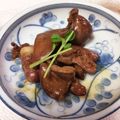 ７０７'s cooksnap of when they made ＊簡単＊レバーとハツの甘辛煮.