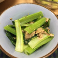 ◎あーたん◎'s cooksnap of when they made 小松菜とツナの粒マスタード和え.