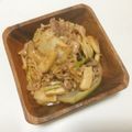 kapiparu's cooksnap of when they made 子供が喜ぶ豚バラ肉と白菜のごま味噌炒め.