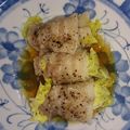 Lucy7484's cooksnap of when they made レンジで☆千切りキャベツの豚バラ巻き蒸し.