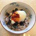 ゆきプー♡'s cooksnap of when they made 食べるラー油と温泉卵かけご飯.