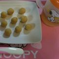 雅味みやび's cooksnap of when they made 離乳食中期☆さつま芋ときなこのミニ団子☆.