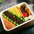 usukekitty's cooksnap of when they made 簡単❗三色丼✨そぼろご飯 1：1：1.