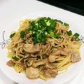 Ruri03's cooksnap of when they made めんつゆdeきのこの和パスタ.