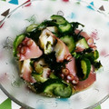 usukekitty's cooksnap of when they made お急ぎつまみ！タコときゅうりのサラダ.