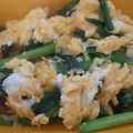 藍川咲's cooksnap of when they made ふんわりニラ玉.