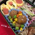 まさたかまま's cooksnap of when they made お弁当❤ミートボールたくさん詰める方法❤.