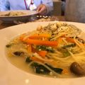 いましん〜's cooksnap of when they made フライパンひとつ♪クリームパスタ.