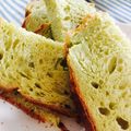 水穂☆'s cooksnap of when they made ＨＢで簡単！よもぎハニーミルクパン.