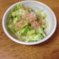 あけぽんぽんだよー's cooksnap of when they made あと一品！キャベツの辛子おかか和え.