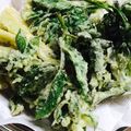 kowsan's cooksnap of when they made 美味しい春の味覚☆山ウドの天ぷら.