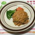 おはなすき's cooksnap of when they made 簡単！母の味♡美味い！煮込みハンバーグ.