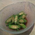 あっこ姉's cooksnap of when they made つゆいっぱい～　おくら漬け.