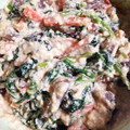すなめり☆'s cooksnap of when they made ほうれん草とこんにゃくの白和え☆.