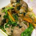 もも苺さくらんぼ's cooksnap of when they made ごま油でウマウマ！鶏ももの香味丼♪.