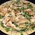 まゅうご's cooksnap of when they made 油揚げとカイワレのガーリックサラダ♡.