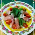 sakuraロゼット's cooksnap of when they made ☆白身魚の生ハムじめ.