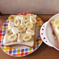 コスモ105's cooksnap of when they made ♡甘さ控えめ♡焼きマシュマロトースト♡.
