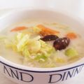 」りふ's cooksnap of when they made あっさりミルクスープ。牛乳消費に！.