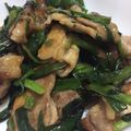 ふぉーぴろ's cooksnap of when they made 豚ニラ炒め☆あっさりポン酢味.