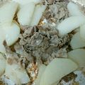 あちちょ's cooksnap of when they made 山芋と豚肉のポン酢炒め.