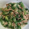 ぴかまりん's cooksnap of when they made あと一品★彩に！ツナオクラ.