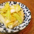 Jaye's cooksnap of when they made 白菜だけのナムル！.
