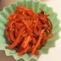 貴裕慧's cooksnap of when they made にんじんだけ！簡単人参のきんぴら.