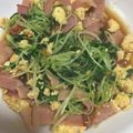 ☆Ayanaa☆'s cooksnap of when they made 大根の抜き菜で♪抜き菜のベーコン炒め☆.
